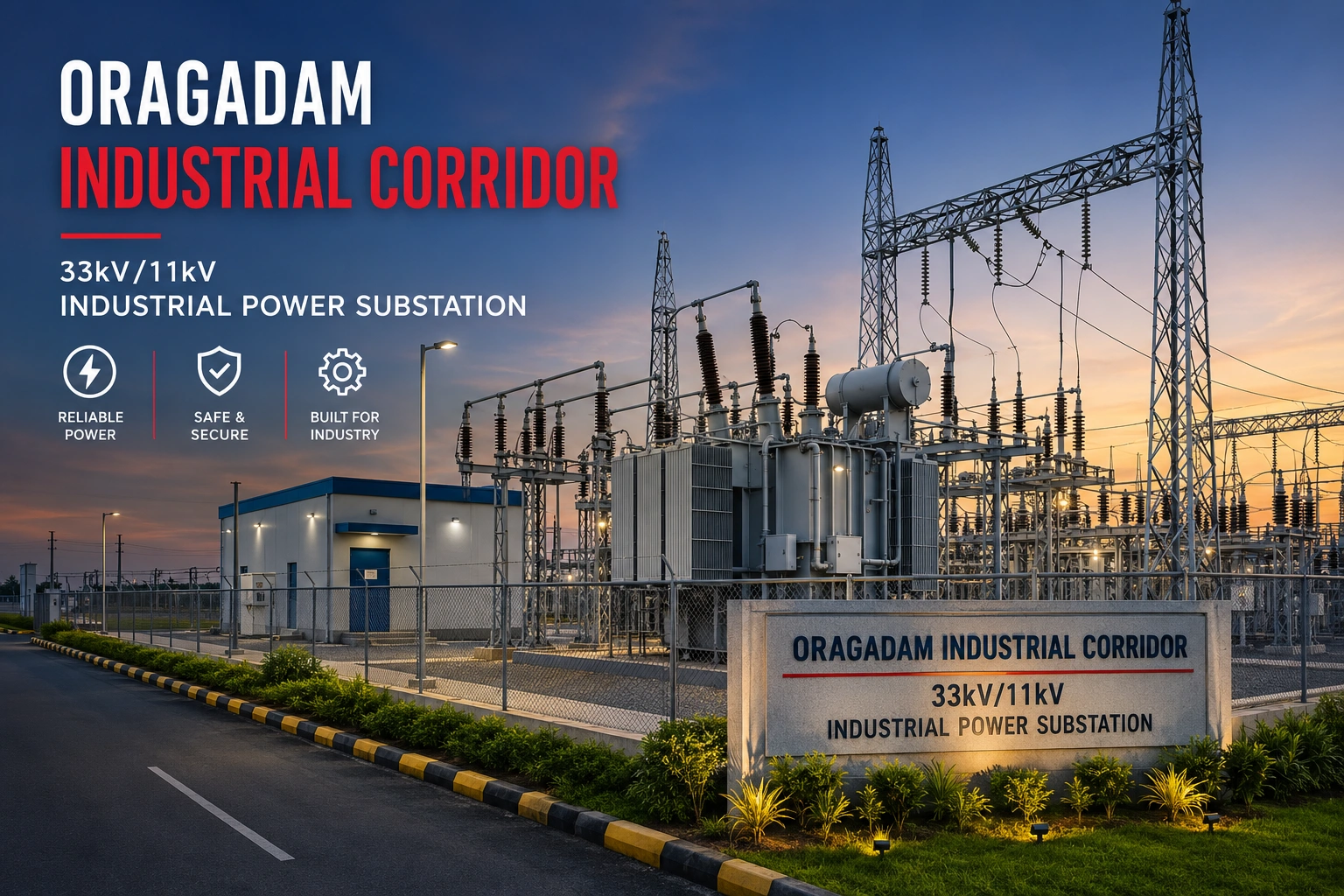 High Voltage Substation